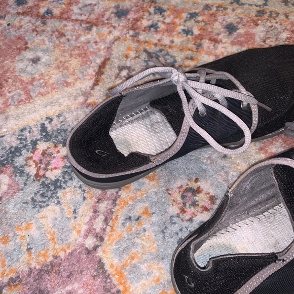 OluKai Nohea Lace Black Mesh Men’s Water Boating Slip on Shoes Size 11.5 - Picture 3 of 6